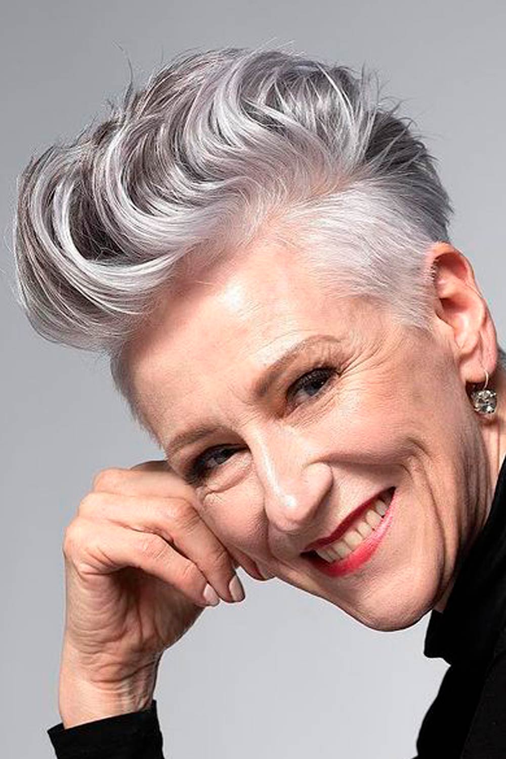 Punky Pixie Haircuts for Older Women