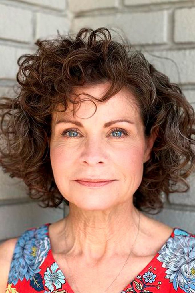 Short Curly Hairstyles For Women Over 50