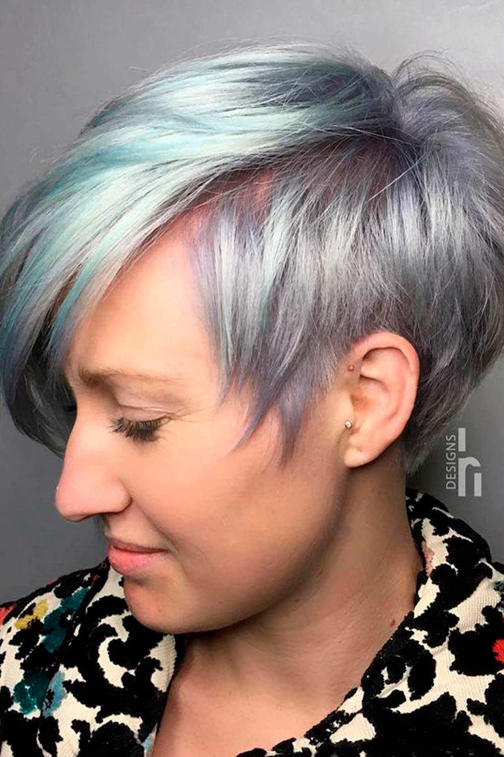 Cute Pixies With Bold Highlights