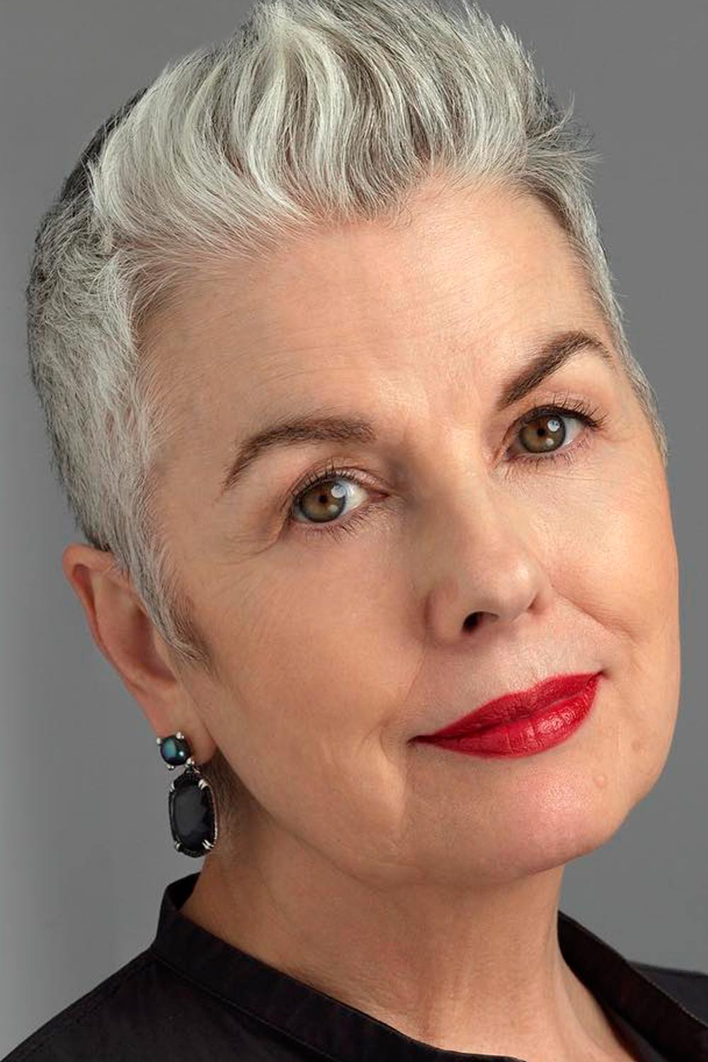 Punky Pixie Haircuts for Older Women