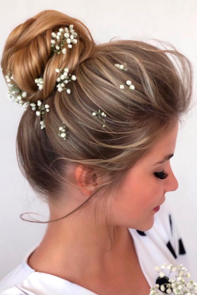 High Textured Updo For Your Big Day