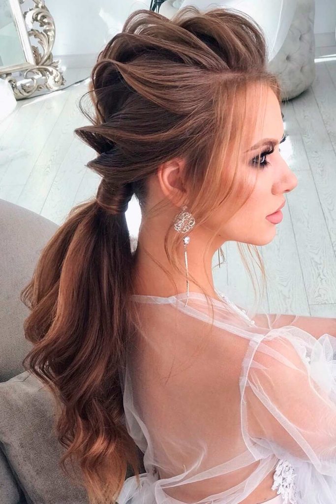 Gorgeous Low Ponytail