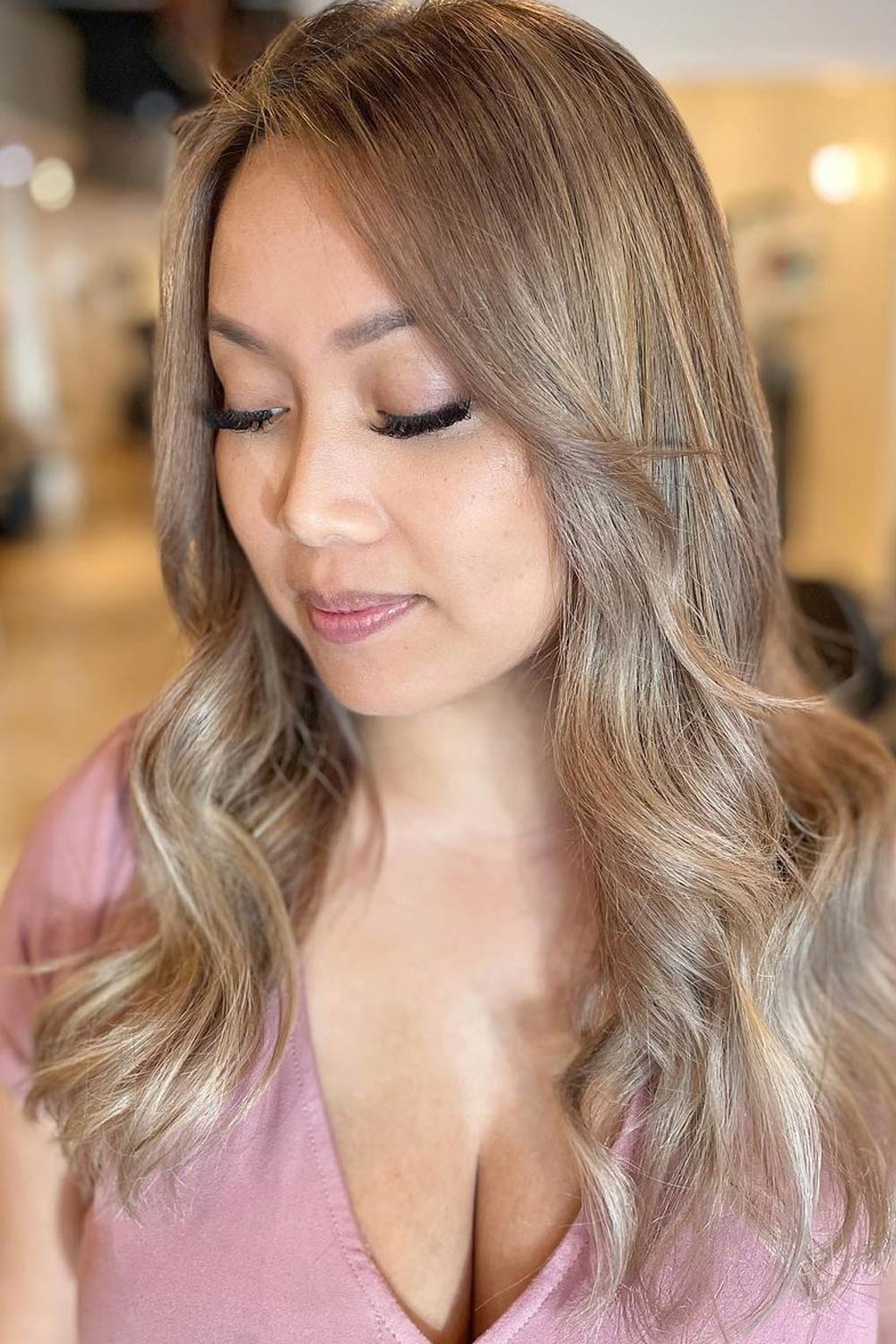 50 Flattering Blonde Highlights Ideas For 2022 : Soft Pastel