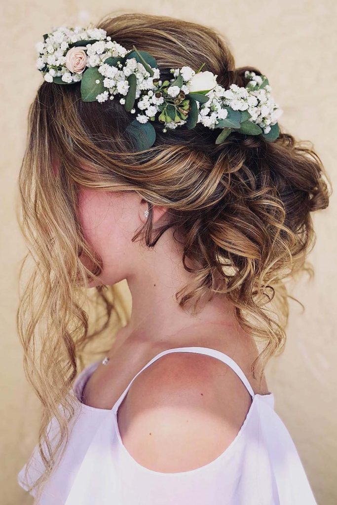 Wedding Hairstyles With Fabulous Bohemian Accessories