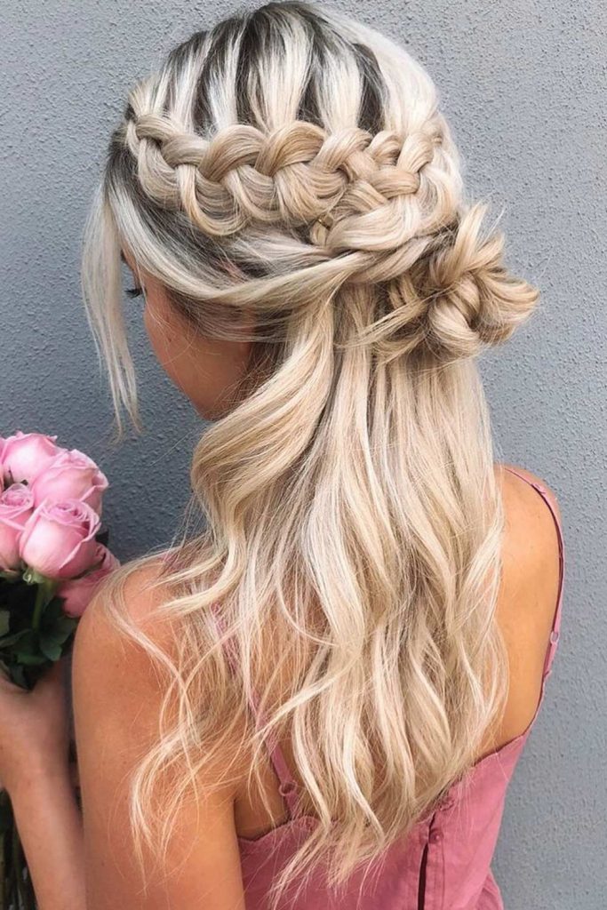 Intricate boho braids, top-knots, buns, braided crowns and much more are at your disposal