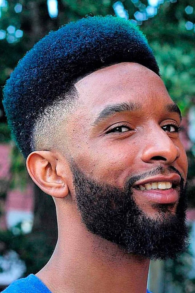 black men haircuts with parts