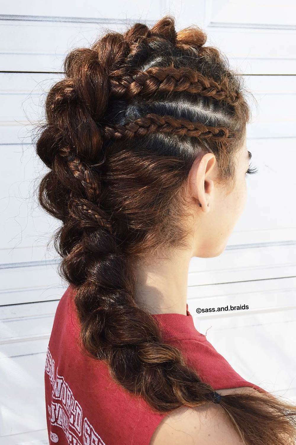 Side and Dragon Braids