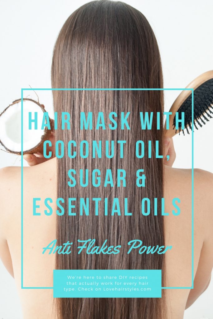 Exfoliating Mask with Coconut Oil, Sugar & Essential Oils