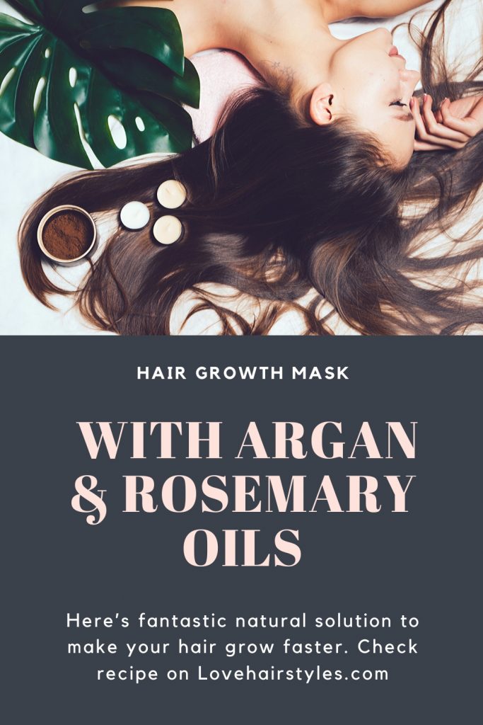 Hair Growth Mask with Argan & Rosemary Oils