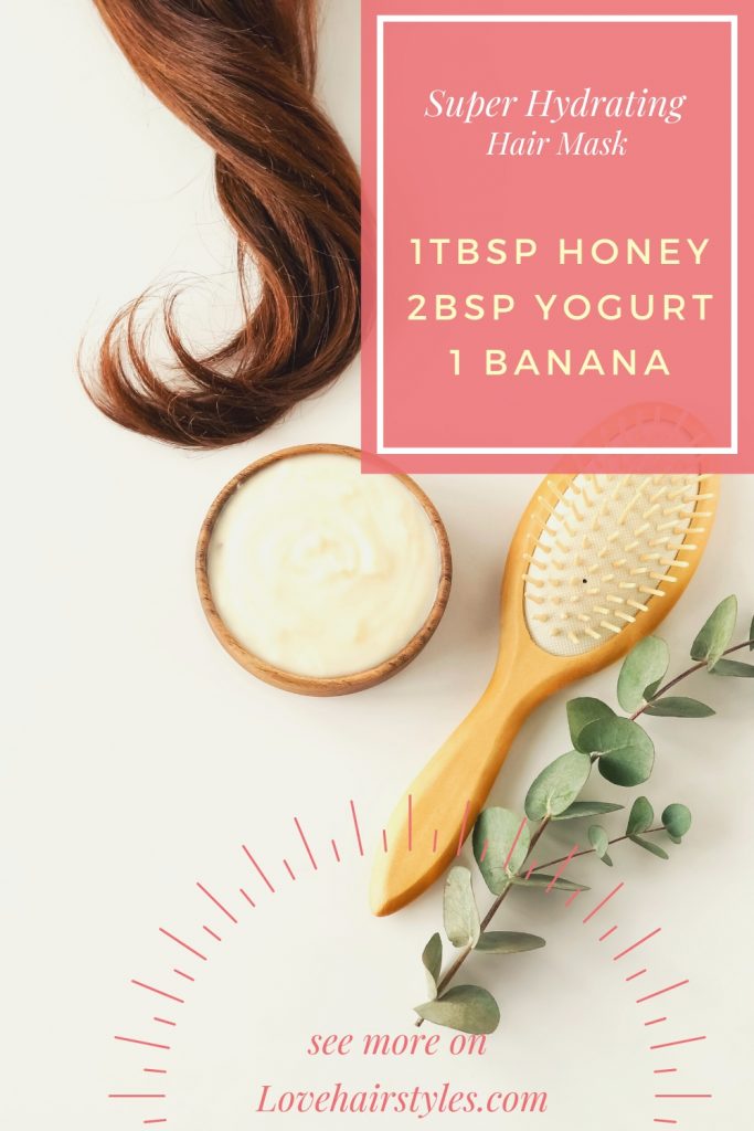 Super Hydrating Hair Mask with Honey, Yogurt & Banana