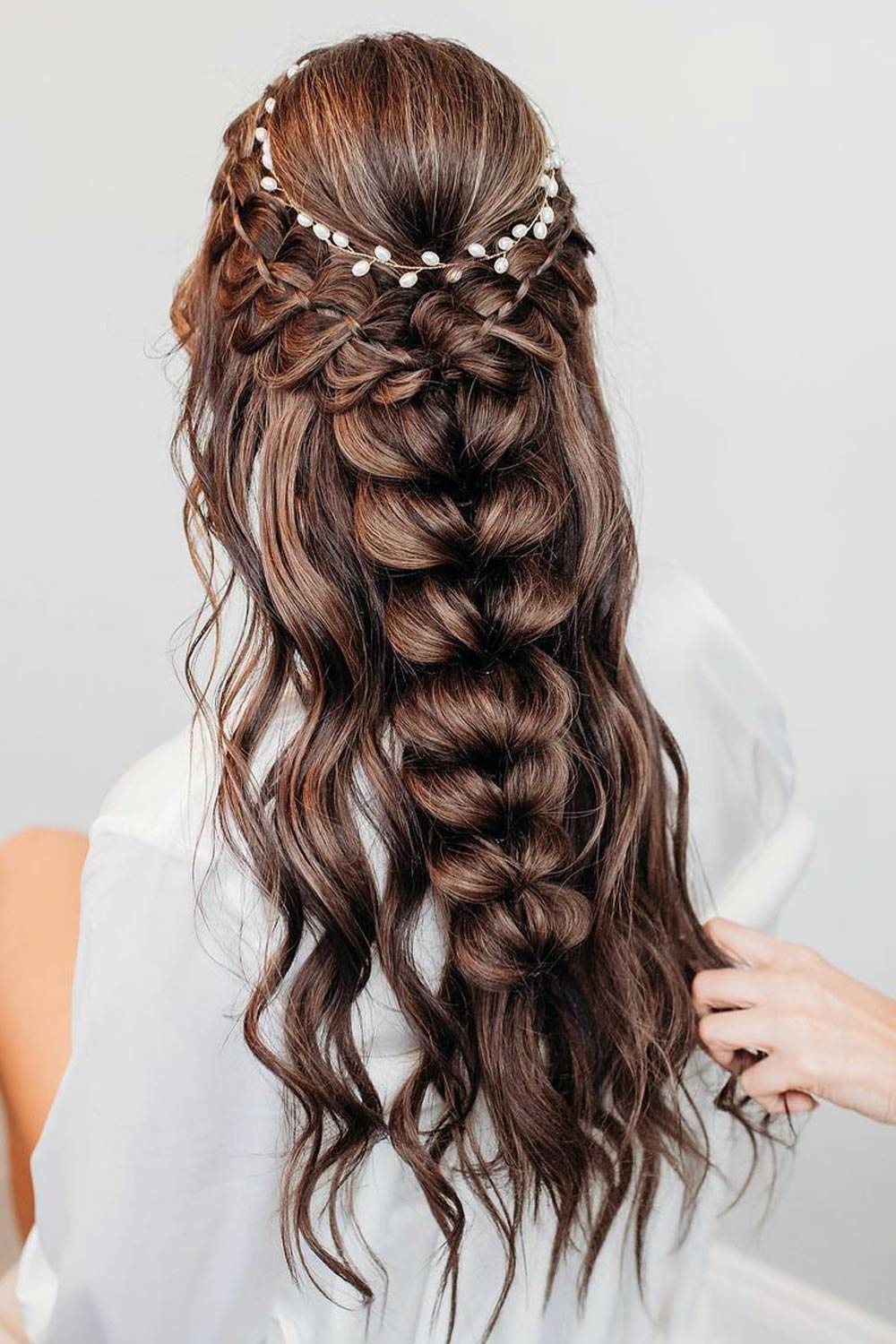 50 Elegant Wedding Hairstyles for Long Hair - Love Hairstyles