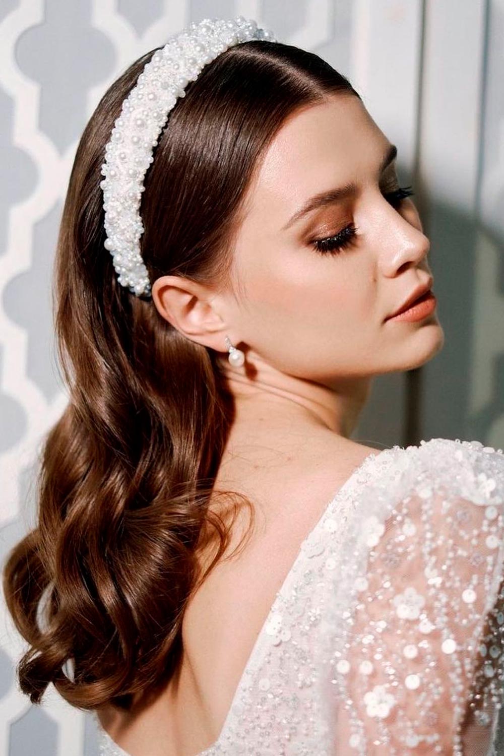 Beautiful Wedding Hairstyles with Curled Locks