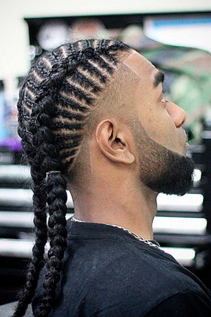 Braids For Men Black Long French Braids 683x1024 