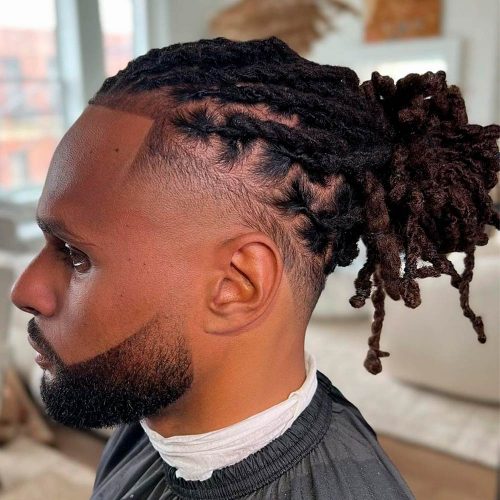 Braided Man Bun