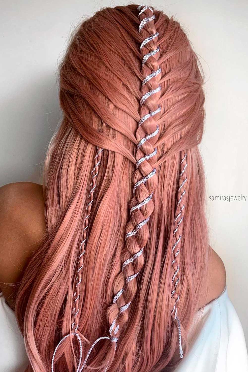 4 Strand Braiding Hair