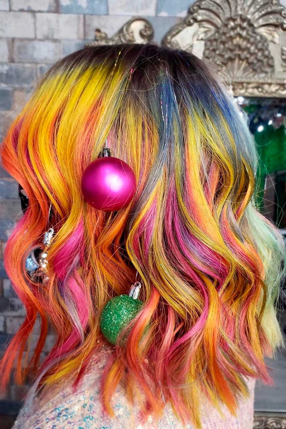 Bauble Hair Accessories for Christmas
