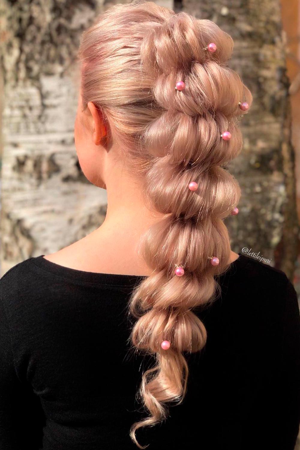 What is not to love about braids? They are one of the best long hair Christmas hairstyles, as on the one hand, they keep your locks tamed and on the other hand, they look absolutely gorgeous regardless of the chosen braid type