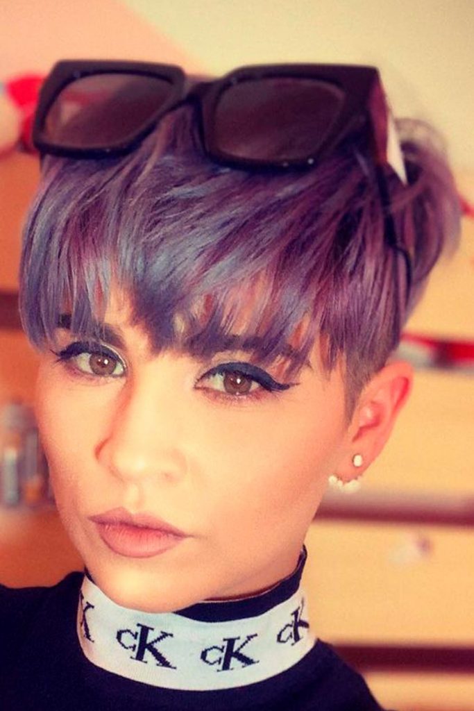 Retro-Inspired Long Pixie Cut