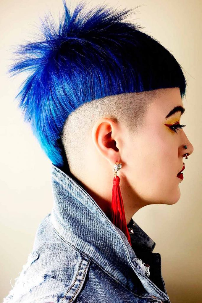 punk rock pixie cut