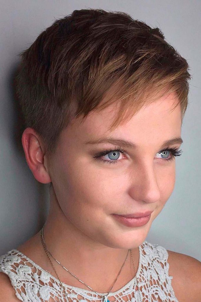 Super Short Hair Women 