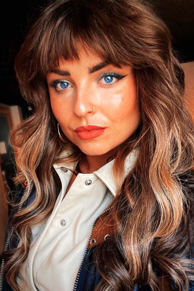 How to Style the Bottleneck Bangs in 2023 Love Hairstyles