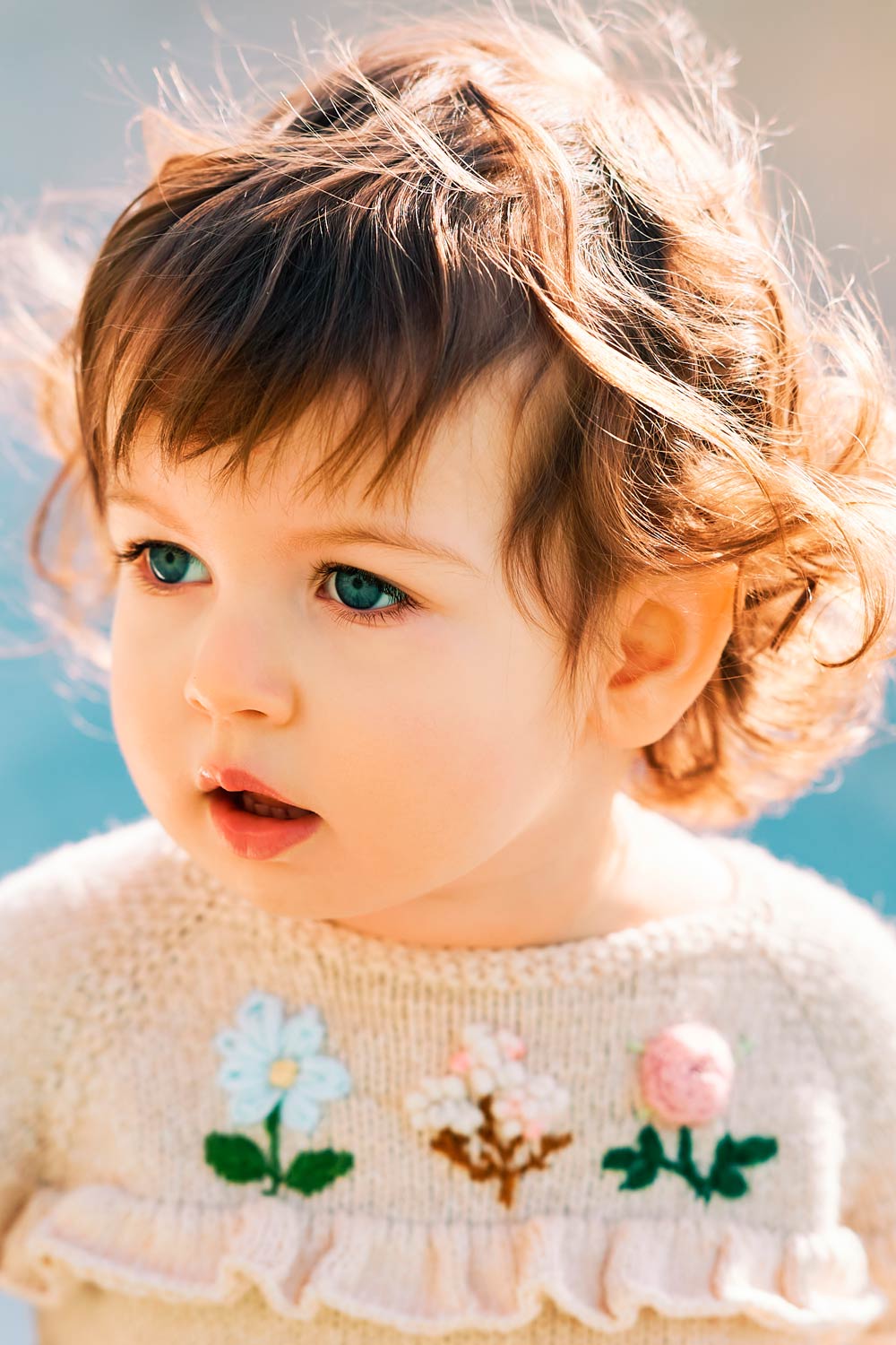 When considering a style to get for your little princess, bangs can never be outdated