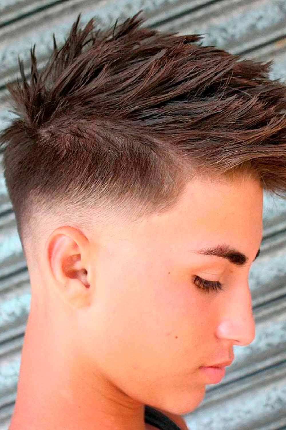 Layered Medium Haircuts For Boys