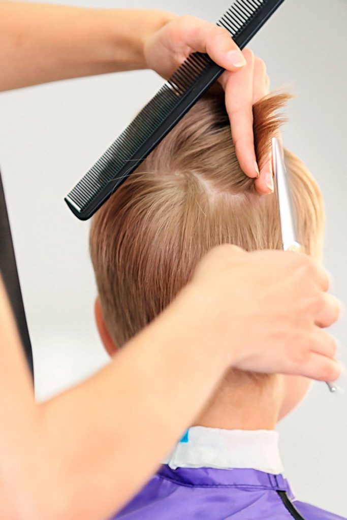 How To Cut Boy's Hair With Scissors