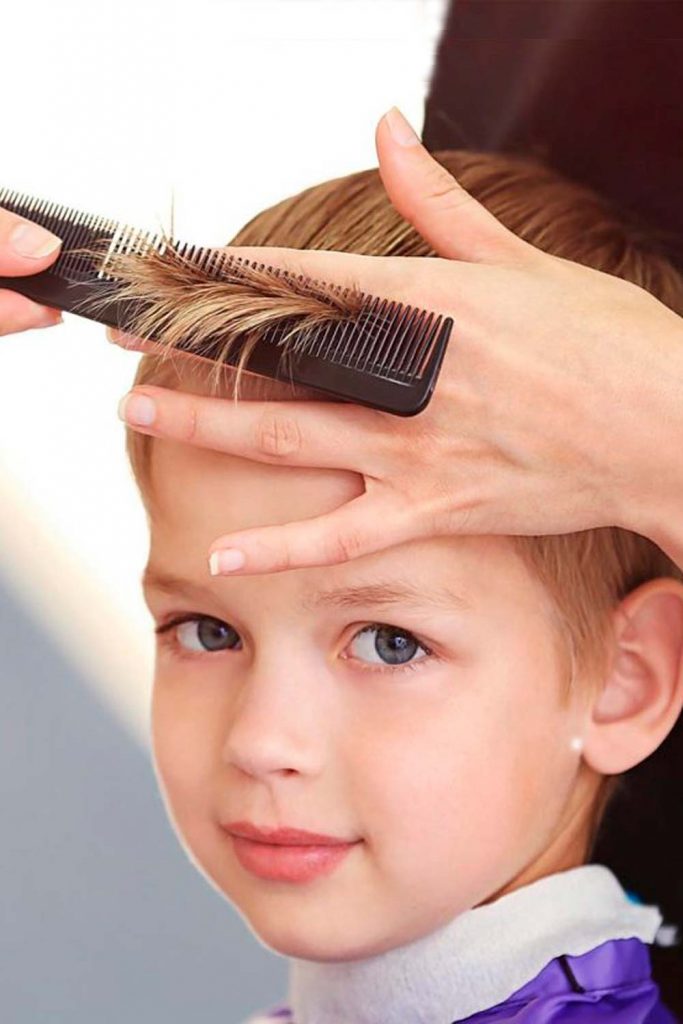 How To Cut Boy's Hair With Scissors