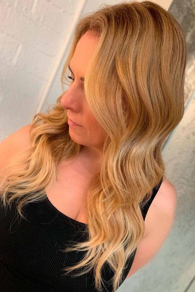 Layered Long Blonde Hair