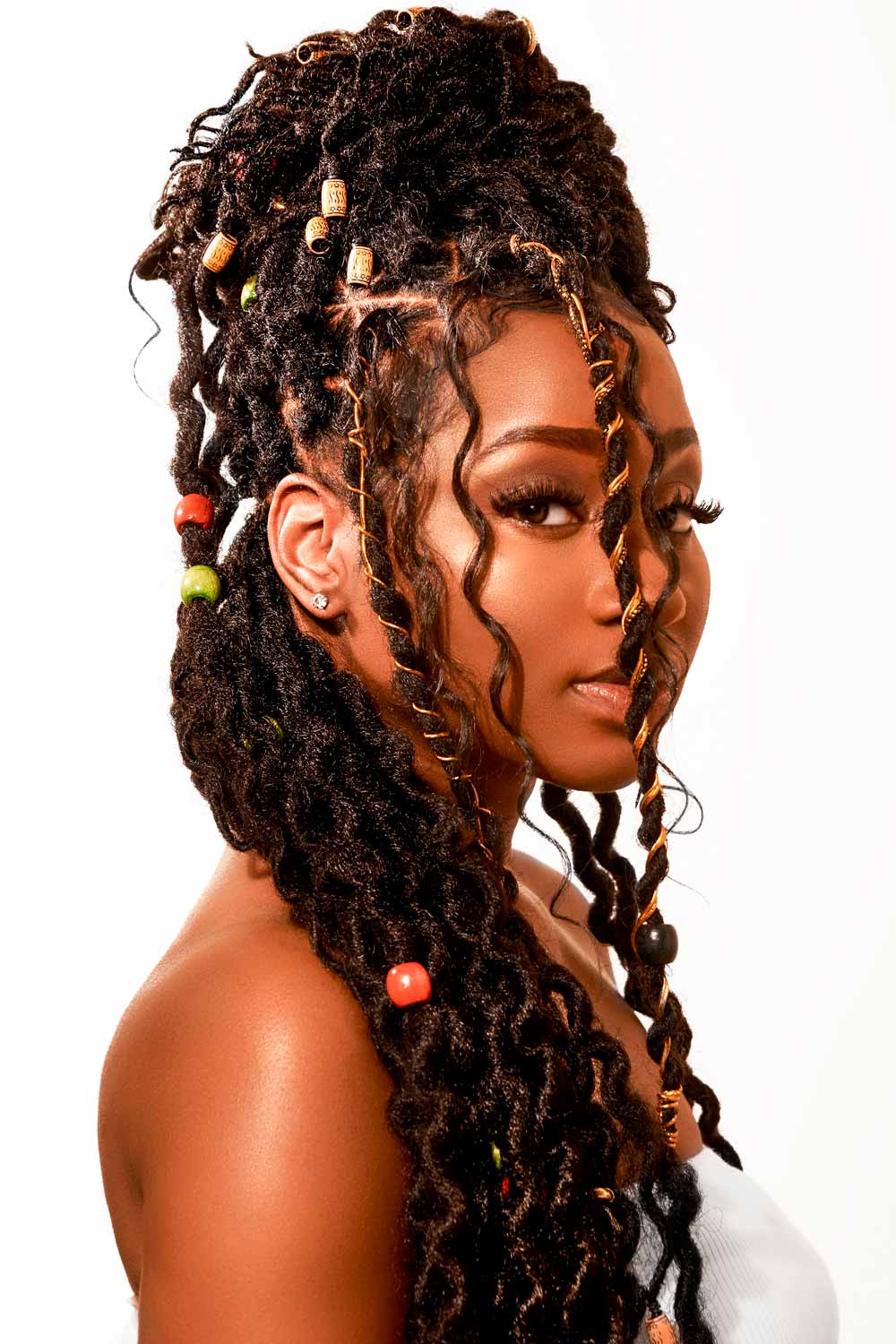 Triangle Knotless Box Braids