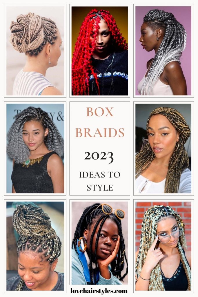 Update 79+ box braids hairstyles 2023 in.eteachers