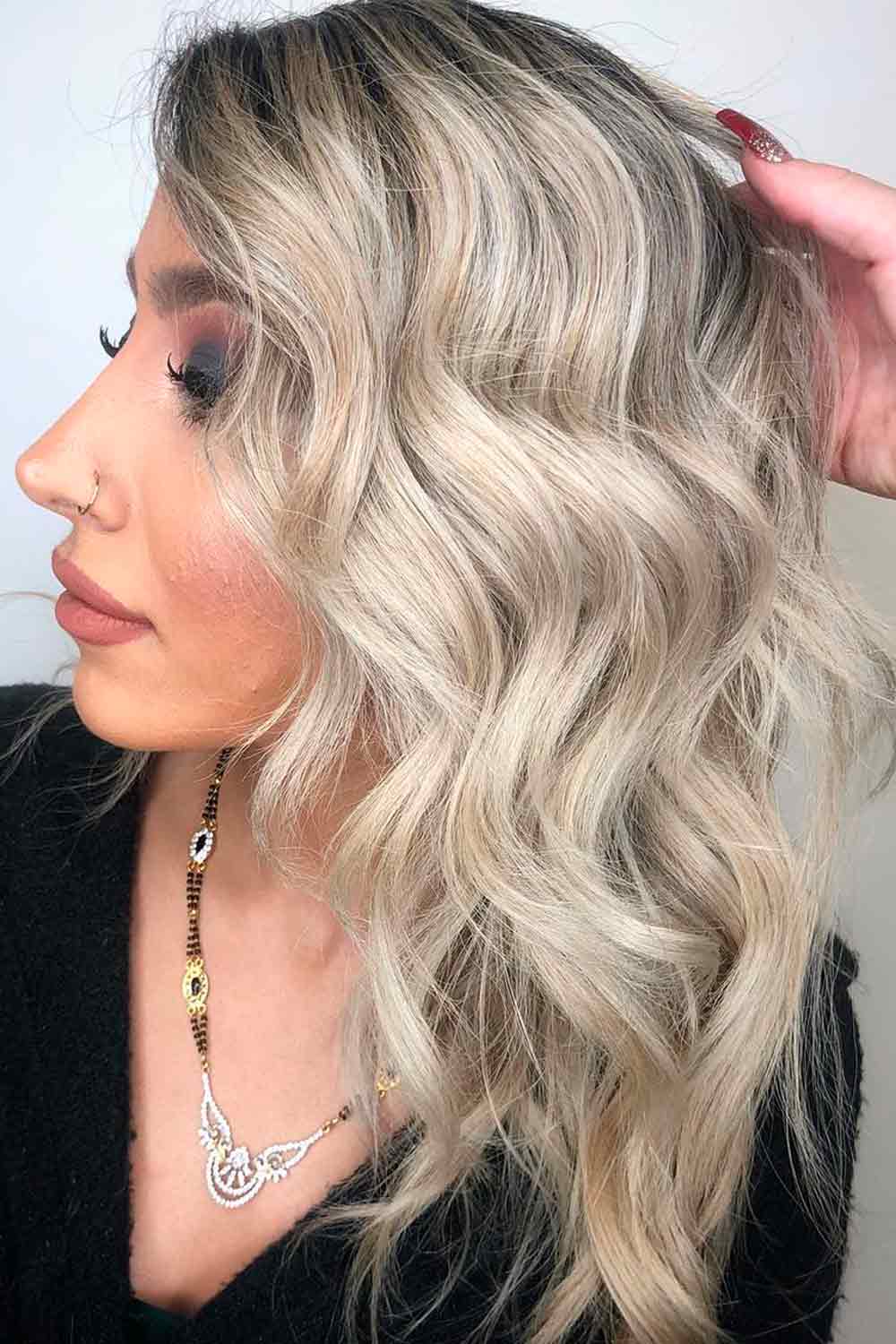 Ash Blonde Balayage