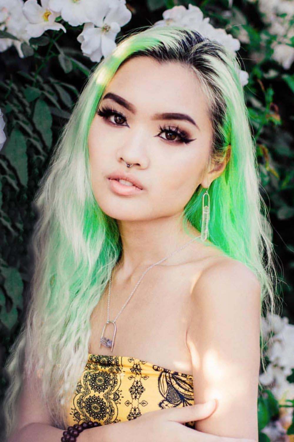 30 Sexy Green Hair Ideas To Try - Love Hairstyles.