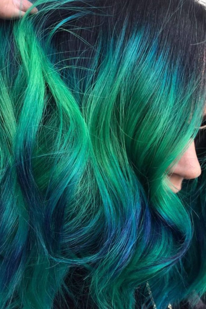 30 Sexy Green Hair Ideas To Try - Love Hairstyles