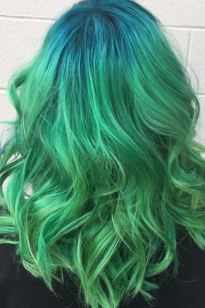 30 Sexy Green Hair Ideas To Try - Love Hairstyles