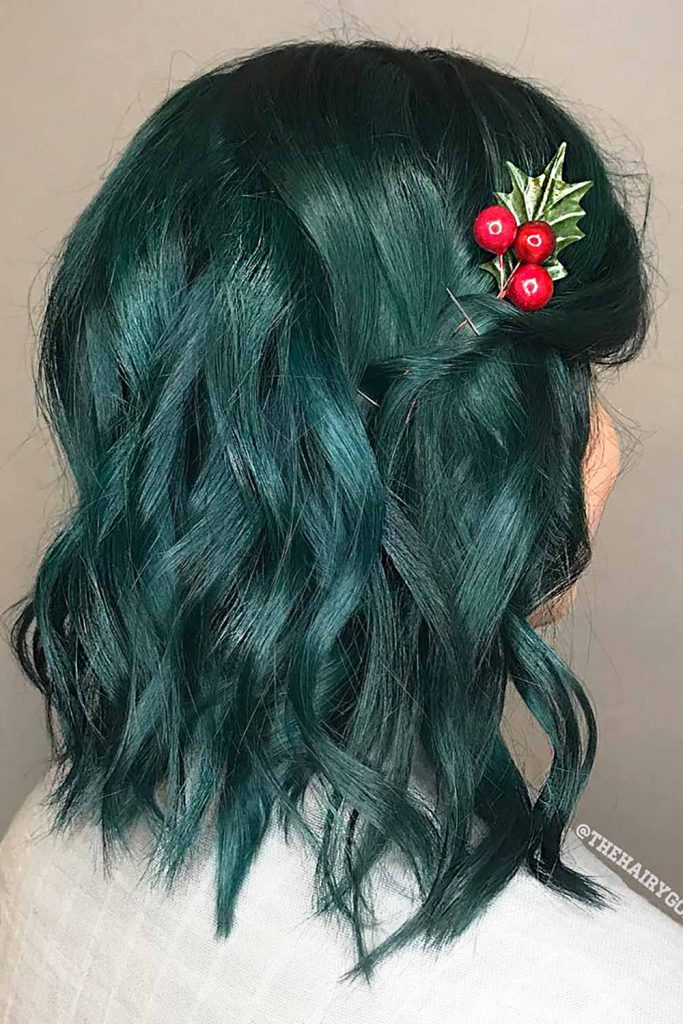 Dark Green #haircolorchart #haircolor #haircolorchatwoman