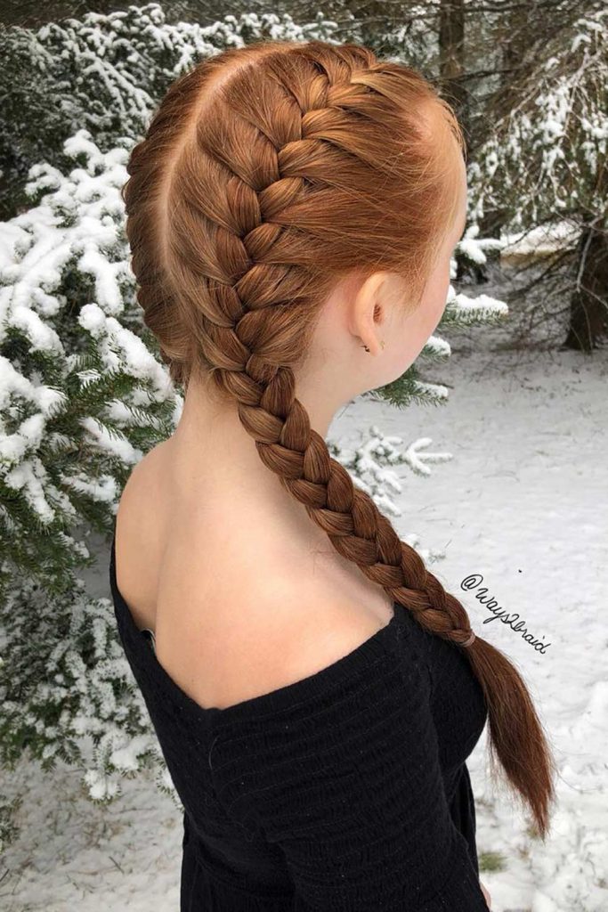 Simple French Braids