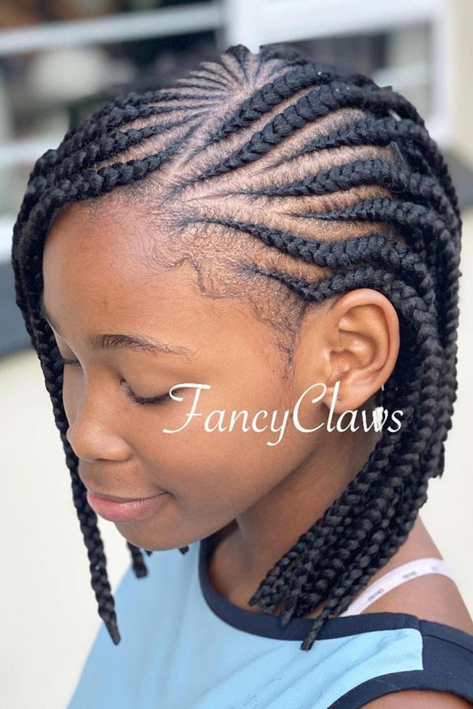 Kids Lemonade Braids