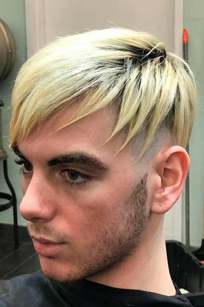 Blond Haircut With Edgy Layers