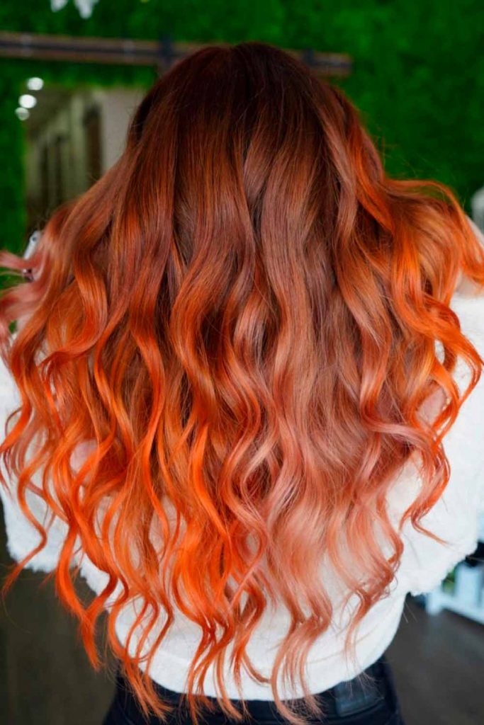 Auburn Hair Color With Highlights