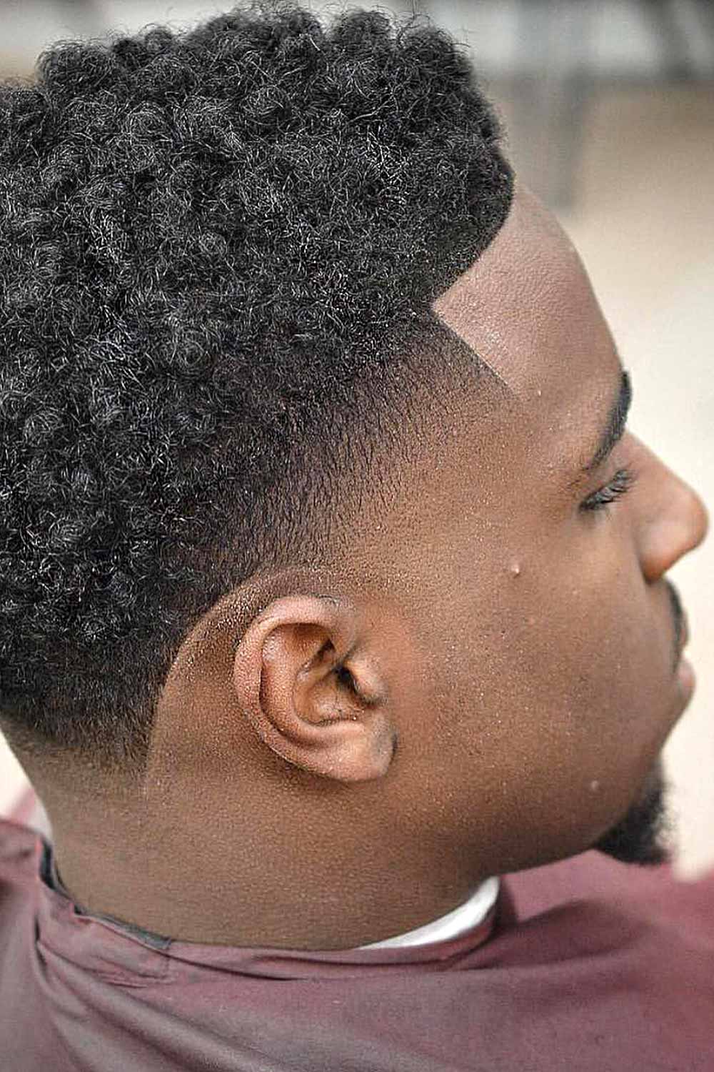 haircut for men taper fade