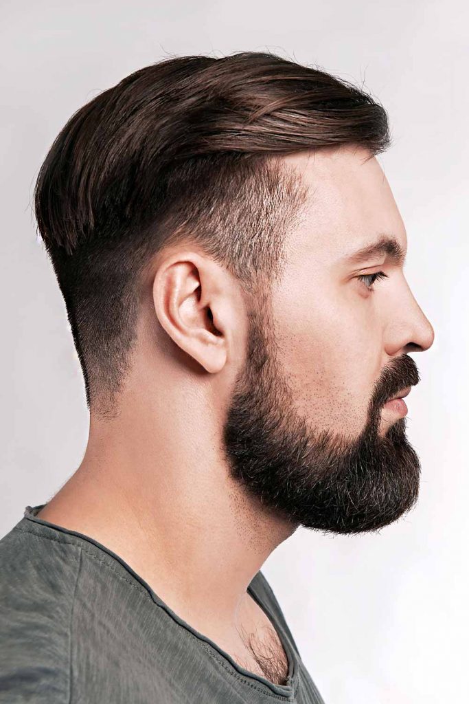 Mens Haircut Taper Fade Side Bang 683x1024 