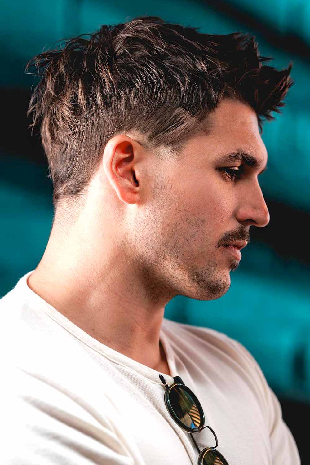 Mid-Taper Haircut For Men #menshaircuttaper #menshair #menshaircut #menshairstyle