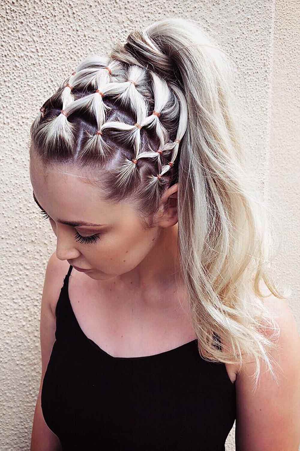 42 Cute Rubber Band Hairstyles For Little Girls - Hood MWR
