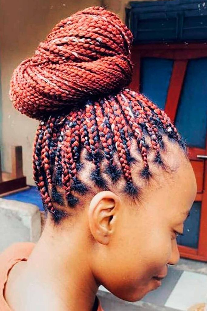 43 Braided Bun Hairstyles for Black Hair  StayGlam