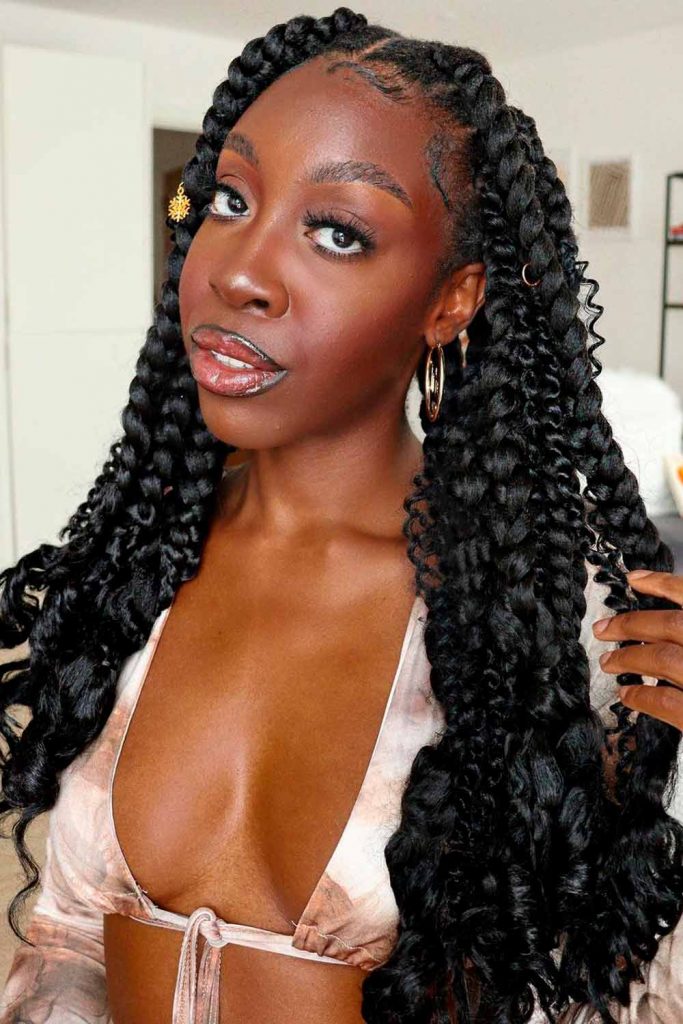 Large Box Braids