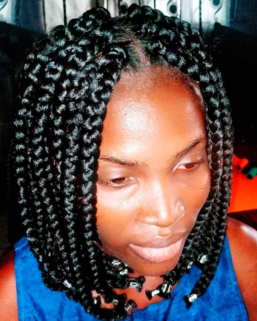 Short Box Braids