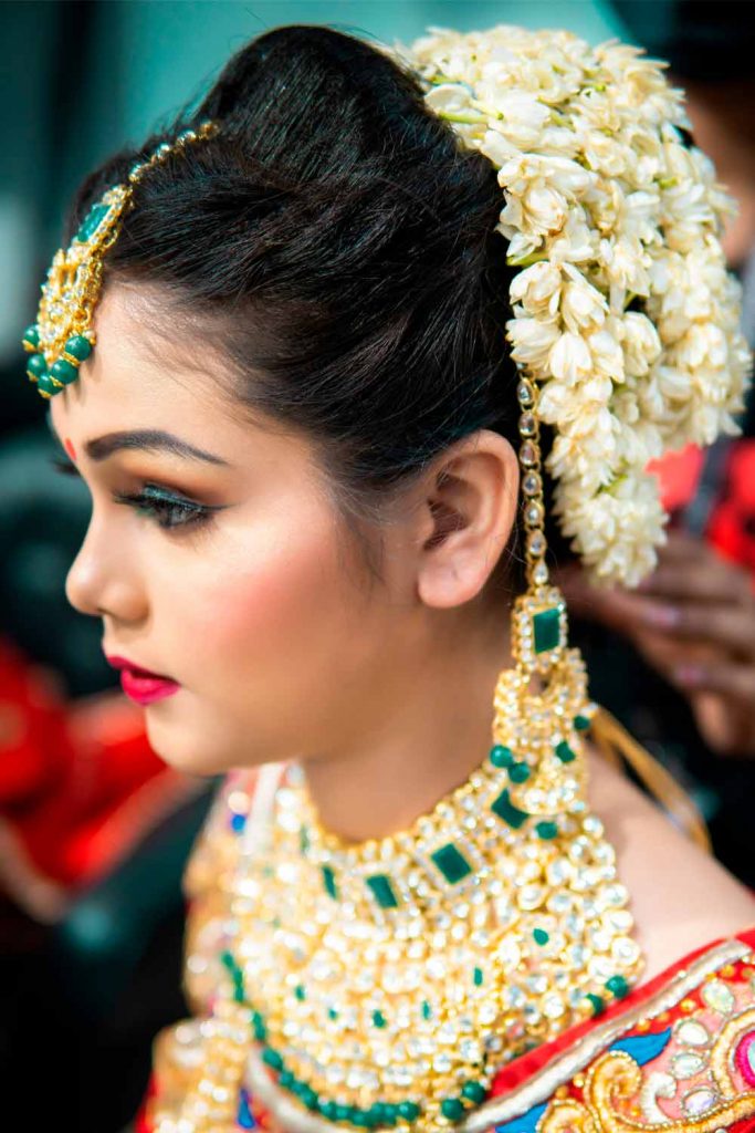 Gajra Wedding Hairstyles