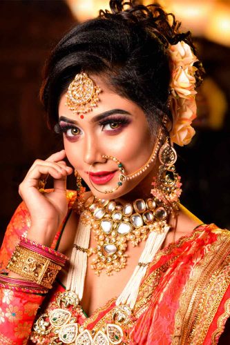 Indian Hairstyles For Brides And Female Guests